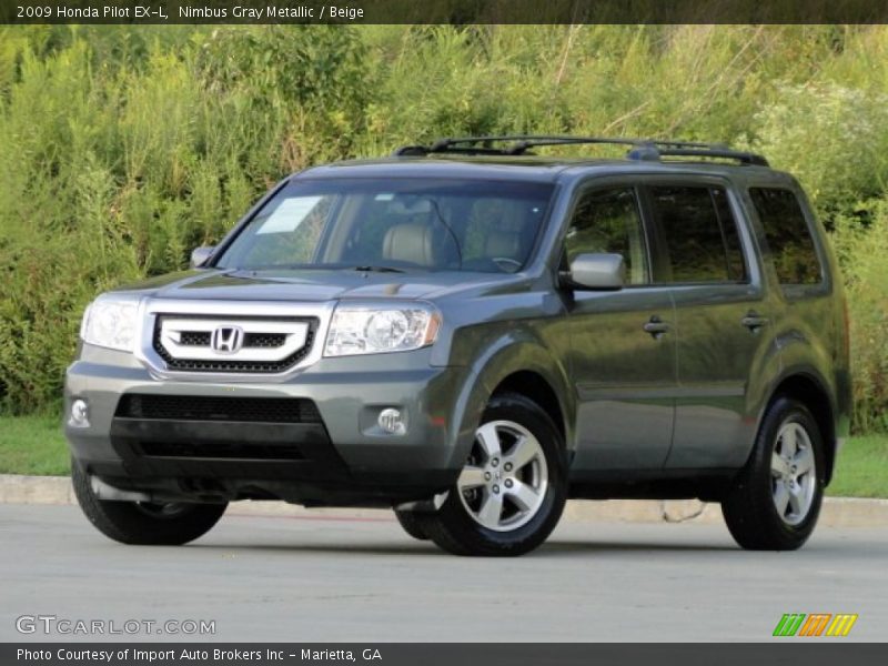 Front 3/4 View of 2009 Pilot EX-L