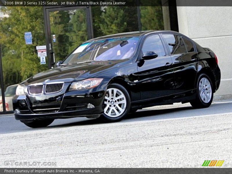 Jet Black / Terra/Black Dakota Leather 2006 BMW 3 Series 325i Sedan