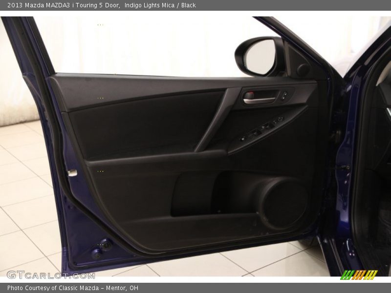 Indigo Lights Mica / Black 2013 Mazda MAZDA3 i Touring 5 Door