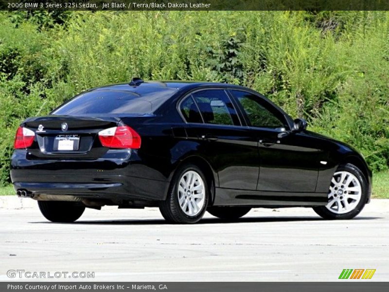 Jet Black / Terra/Black Dakota Leather 2006 BMW 3 Series 325i Sedan