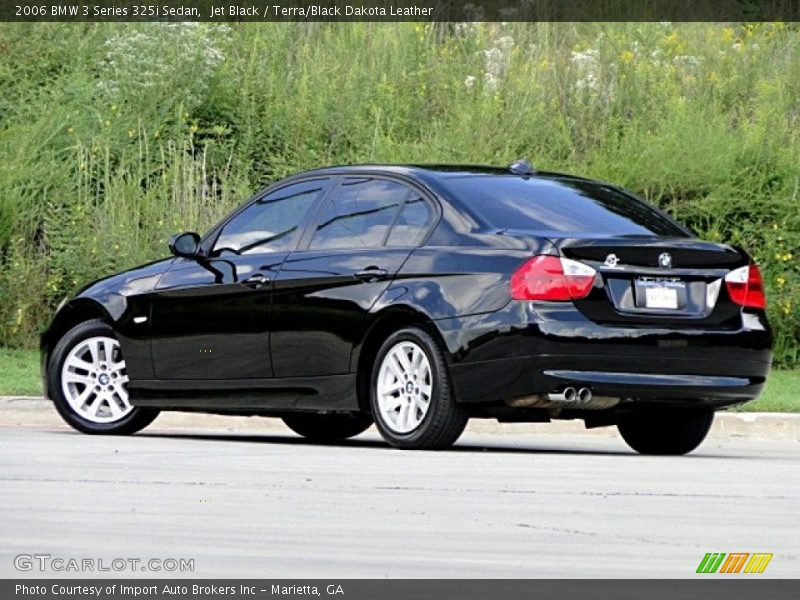 Jet Black / Terra/Black Dakota Leather 2006 BMW 3 Series 325i Sedan