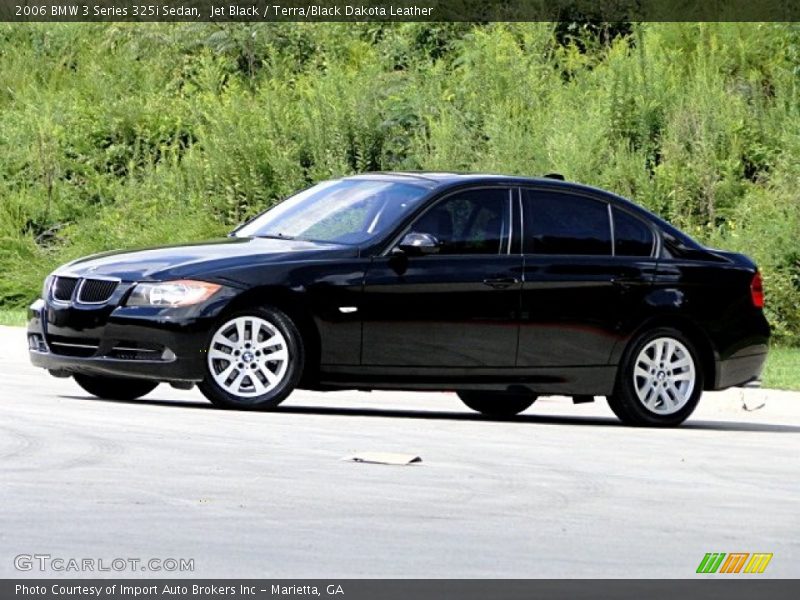 Jet Black / Terra/Black Dakota Leather 2006 BMW 3 Series 325i Sedan