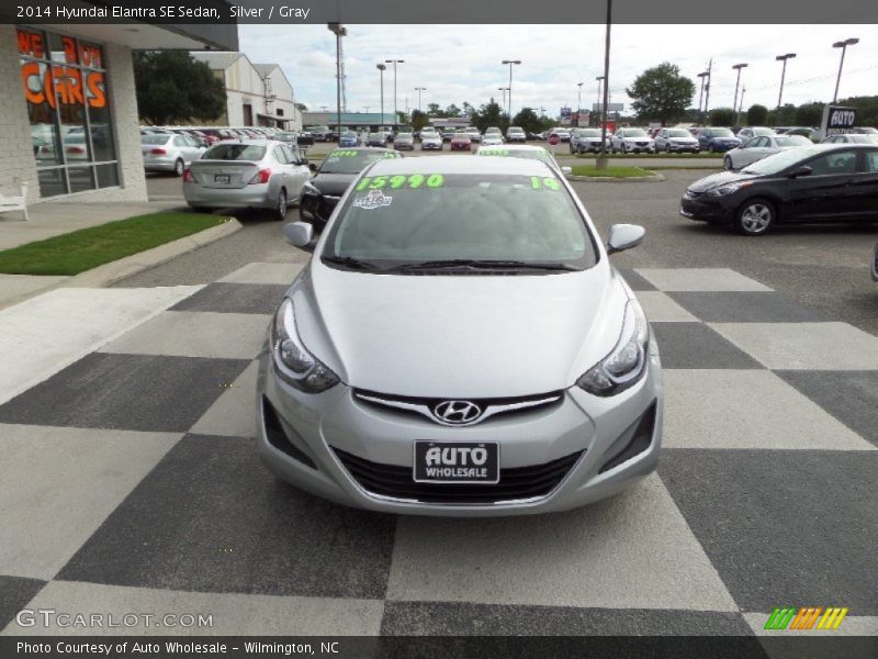 Silver / Gray 2014 Hyundai Elantra SE Sedan