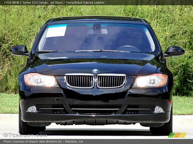 Jet Black / Terra/Black Dakota Leather 2006 BMW 3 Series 325i Sedan