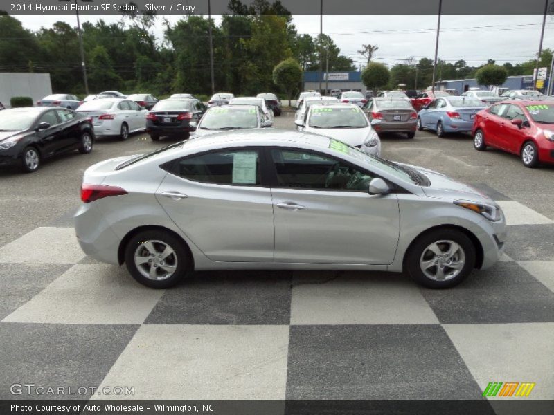 Silver / Gray 2014 Hyundai Elantra SE Sedan