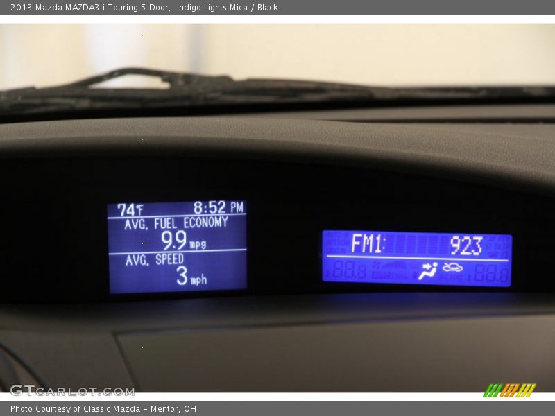 Indigo Lights Mica / Black 2013 Mazda MAZDA3 i Touring 5 Door