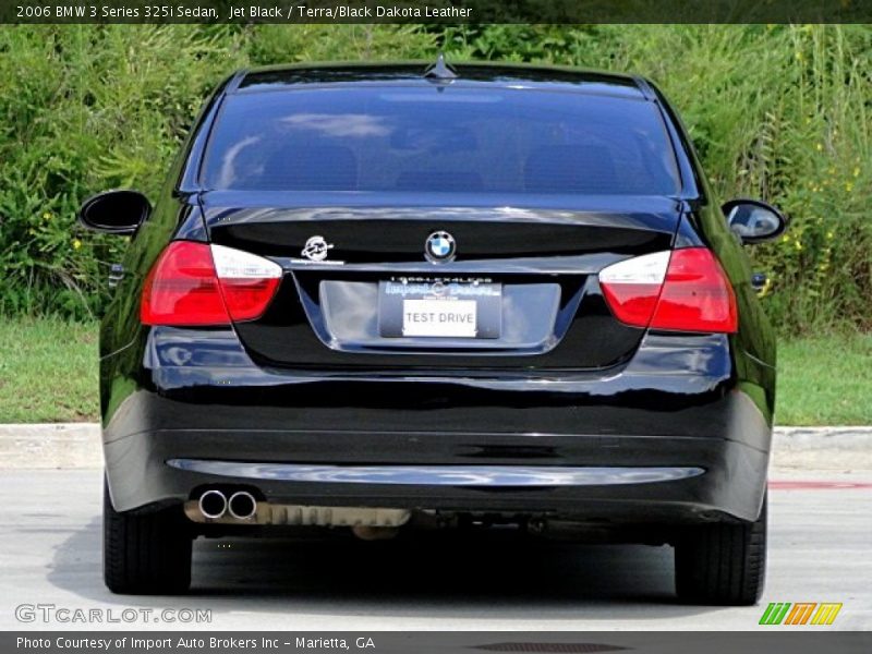Jet Black / Terra/Black Dakota Leather 2006 BMW 3 Series 325i Sedan