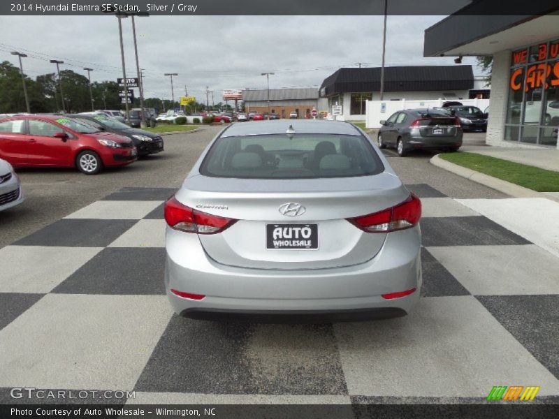 Silver / Gray 2014 Hyundai Elantra SE Sedan