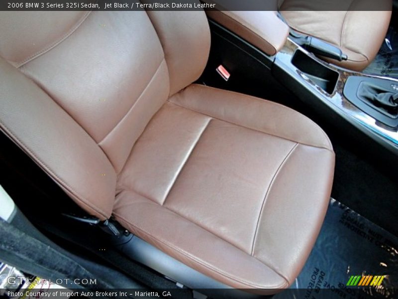 Jet Black / Terra/Black Dakota Leather 2006 BMW 3 Series 325i Sedan
