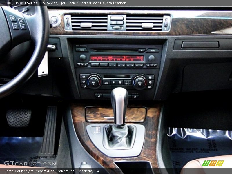 Jet Black / Terra/Black Dakota Leather 2006 BMW 3 Series 325i Sedan