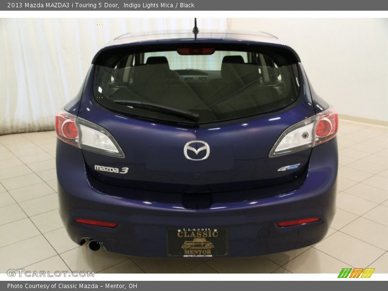Indigo Lights Mica / Black 2013 Mazda MAZDA3 i Touring 5 Door