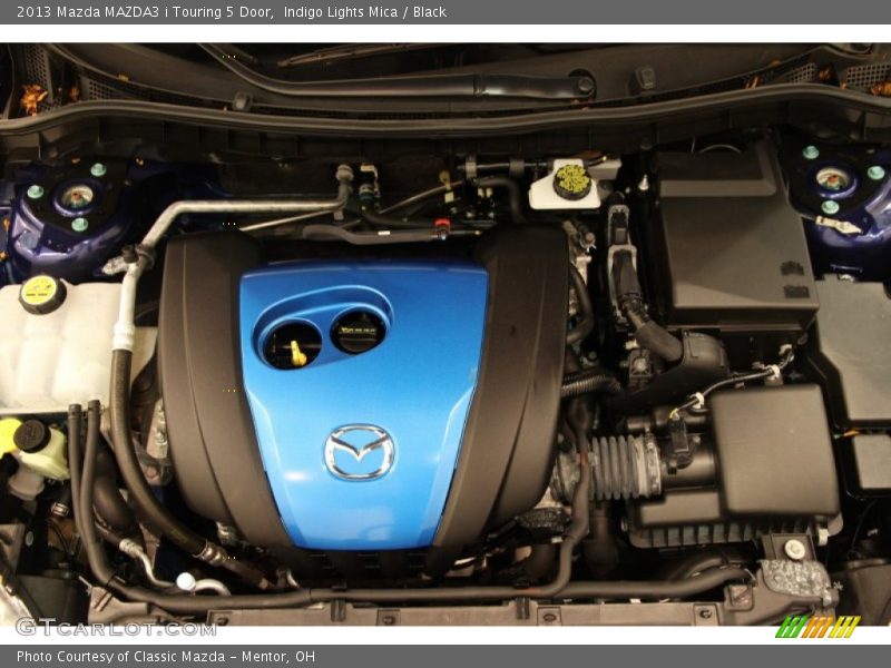 Indigo Lights Mica / Black 2013 Mazda MAZDA3 i Touring 5 Door