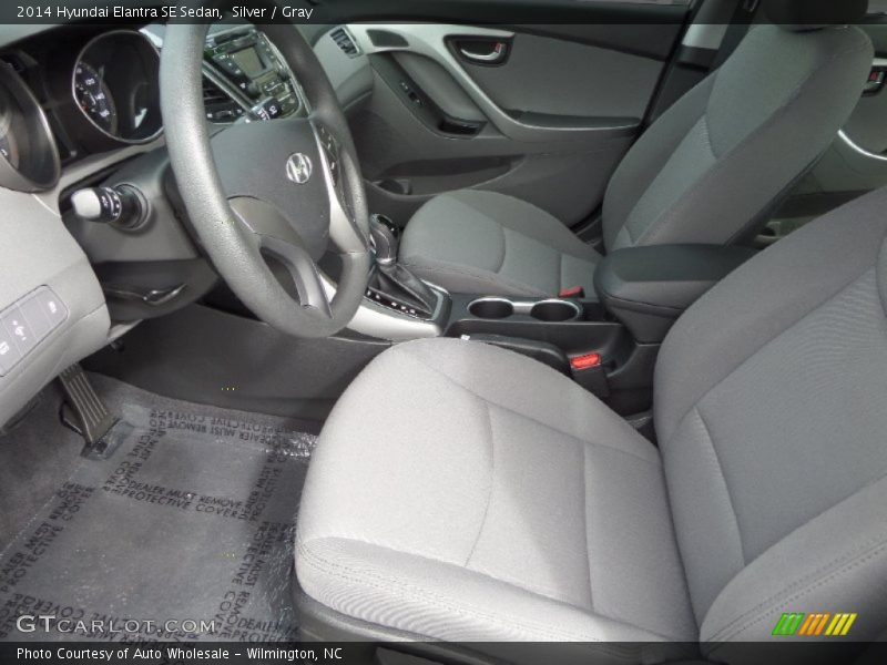 Silver / Gray 2014 Hyundai Elantra SE Sedan