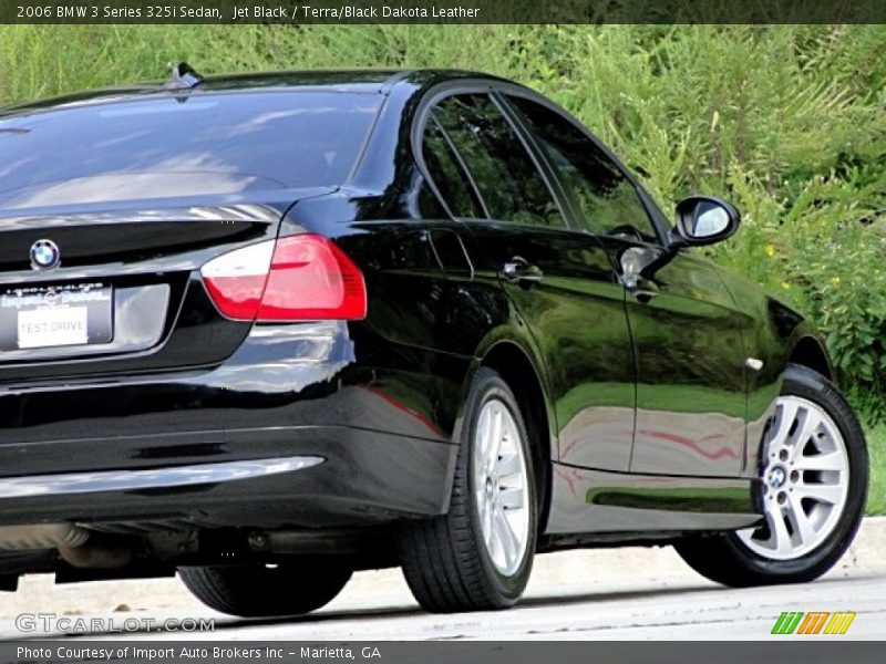 Jet Black / Terra/Black Dakota Leather 2006 BMW 3 Series 325i Sedan