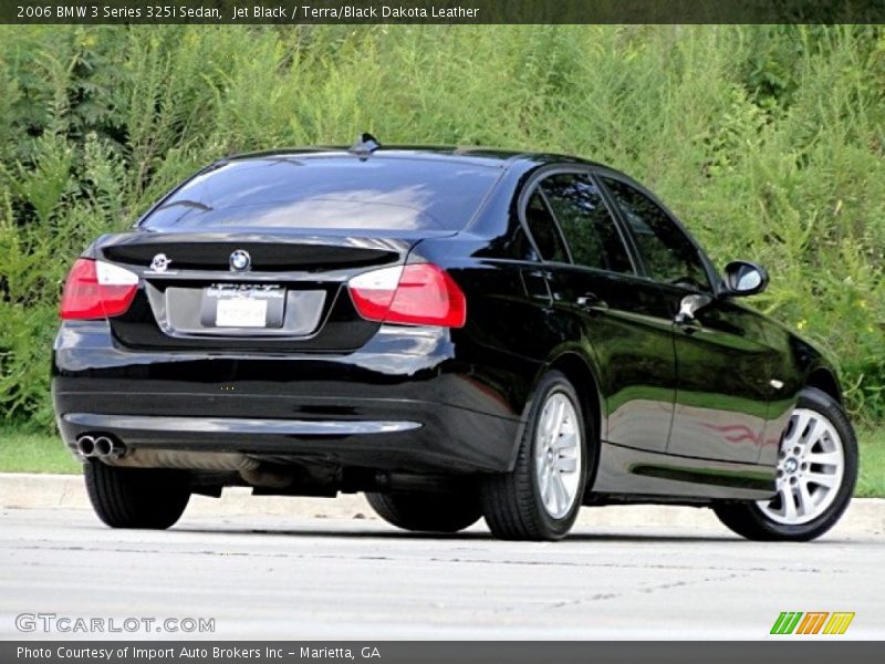 Jet Black / Terra/Black Dakota Leather 2006 BMW 3 Series 325i Sedan