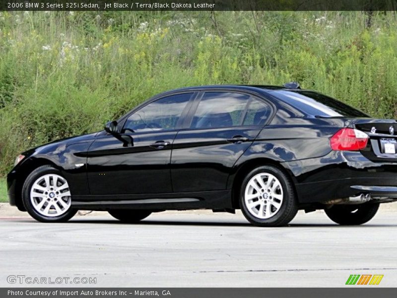 Jet Black / Terra/Black Dakota Leather 2006 BMW 3 Series 325i Sedan