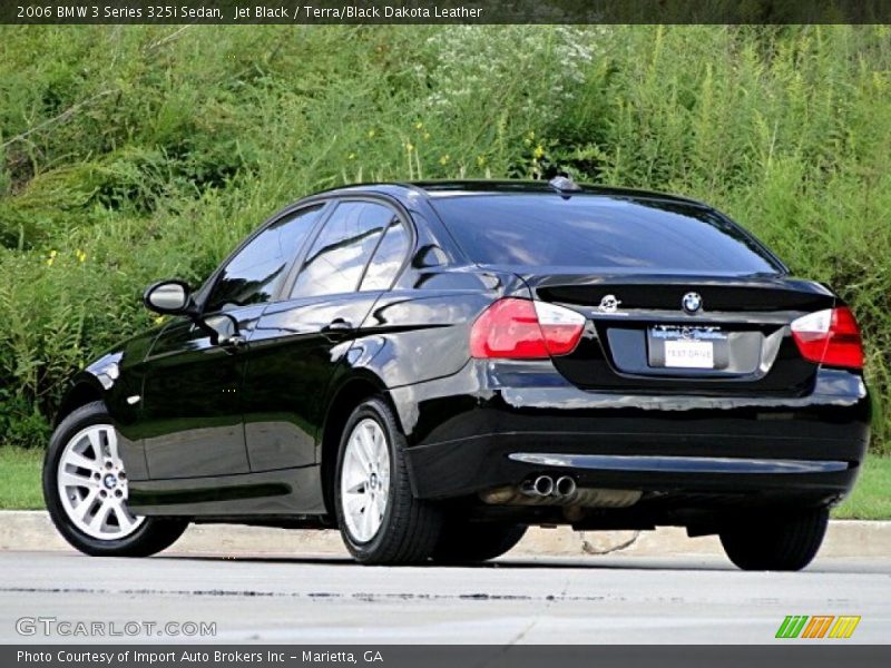 Jet Black / Terra/Black Dakota Leather 2006 BMW 3 Series 325i Sedan