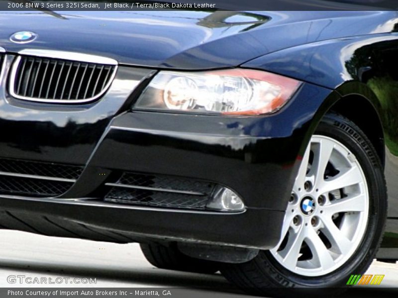 Jet Black / Terra/Black Dakota Leather 2006 BMW 3 Series 325i Sedan