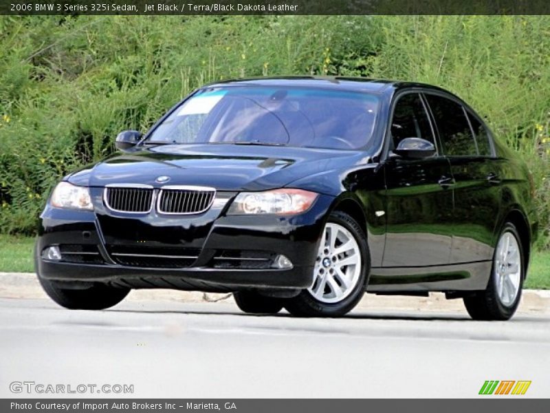 Jet Black / Terra/Black Dakota Leather 2006 BMW 3 Series 325i Sedan