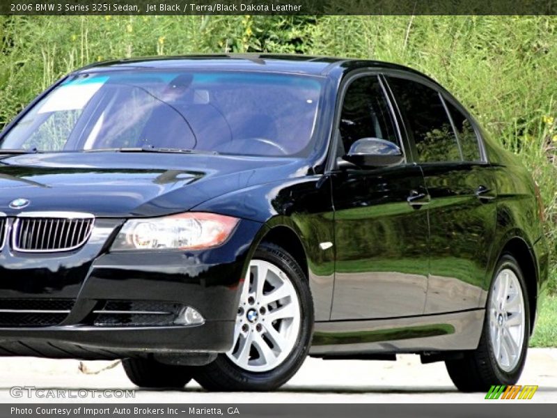 Jet Black / Terra/Black Dakota Leather 2006 BMW 3 Series 325i Sedan