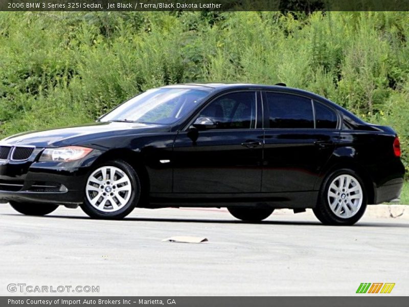 Jet Black / Terra/Black Dakota Leather 2006 BMW 3 Series 325i Sedan