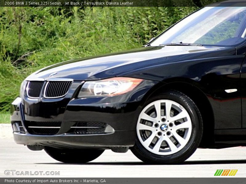 Jet Black / Terra/Black Dakota Leather 2006 BMW 3 Series 325i Sedan