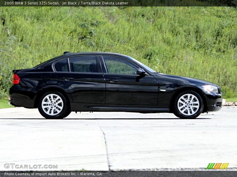 Jet Black / Terra/Black Dakota Leather 2006 BMW 3 Series 325i Sedan
