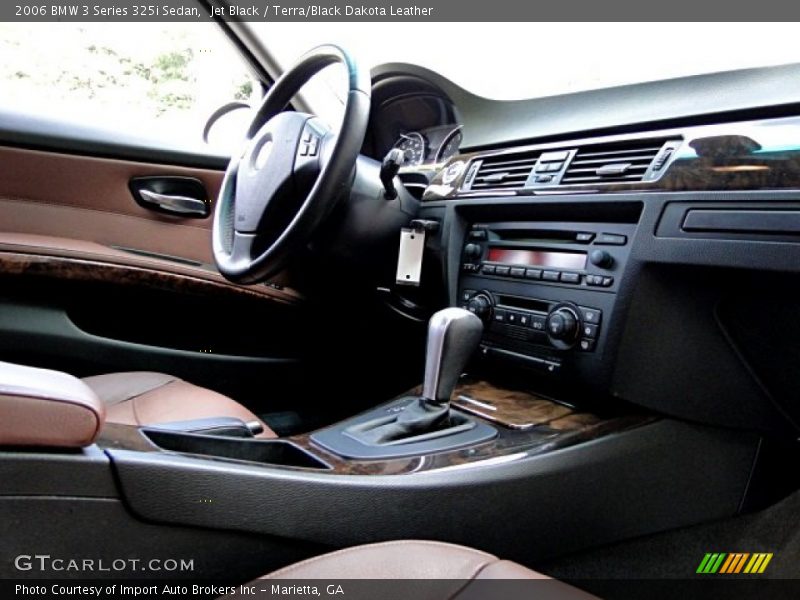 Jet Black / Terra/Black Dakota Leather 2006 BMW 3 Series 325i Sedan