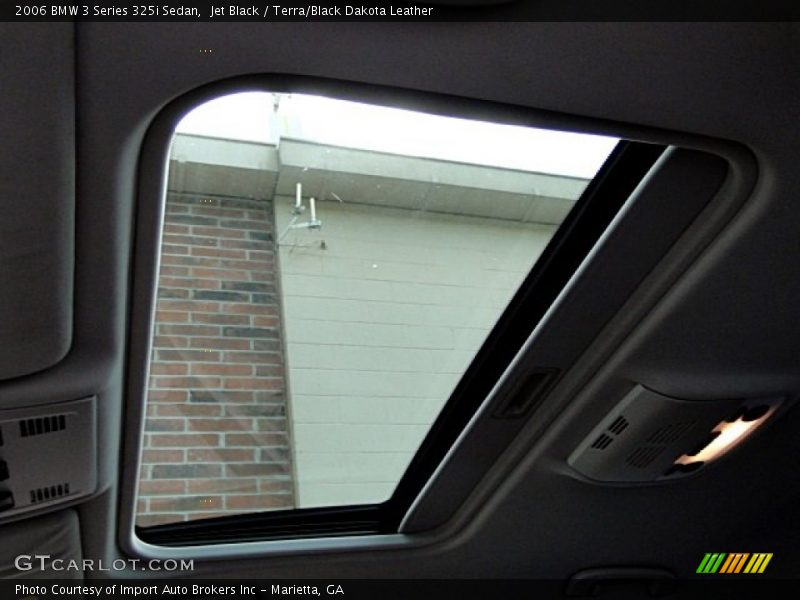 Jet Black / Terra/Black Dakota Leather 2006 BMW 3 Series 325i Sedan