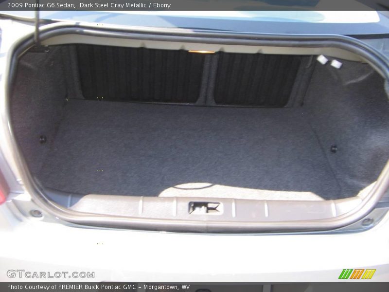 Dark Steel Gray Metallic / Ebony 2009 Pontiac G6 Sedan