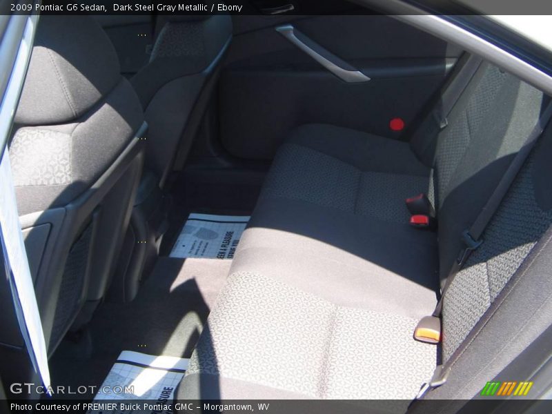 Dark Steel Gray Metallic / Ebony 2009 Pontiac G6 Sedan