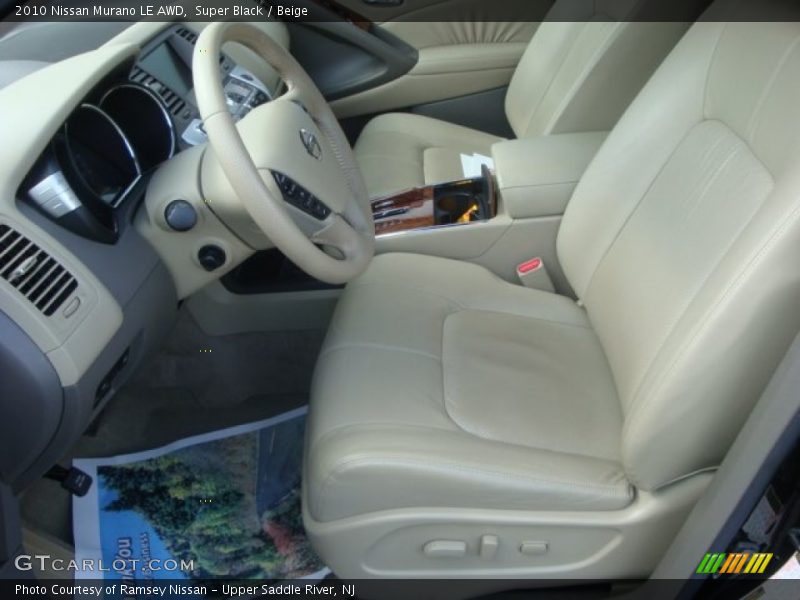 Super Black / Beige 2010 Nissan Murano LE AWD