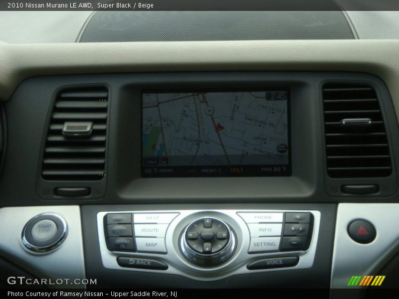Super Black / Beige 2010 Nissan Murano LE AWD
