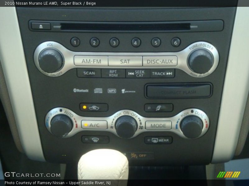 Super Black / Beige 2010 Nissan Murano LE AWD