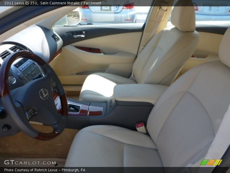 Satin Cashmere Metallic / Parchment 2011 Lexus ES 350