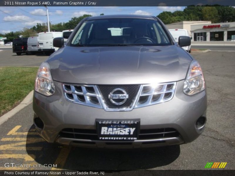Platinum Graphite / Gray 2011 Nissan Rogue S AWD