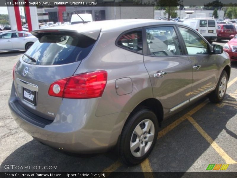 Platinum Graphite / Gray 2011 Nissan Rogue S AWD