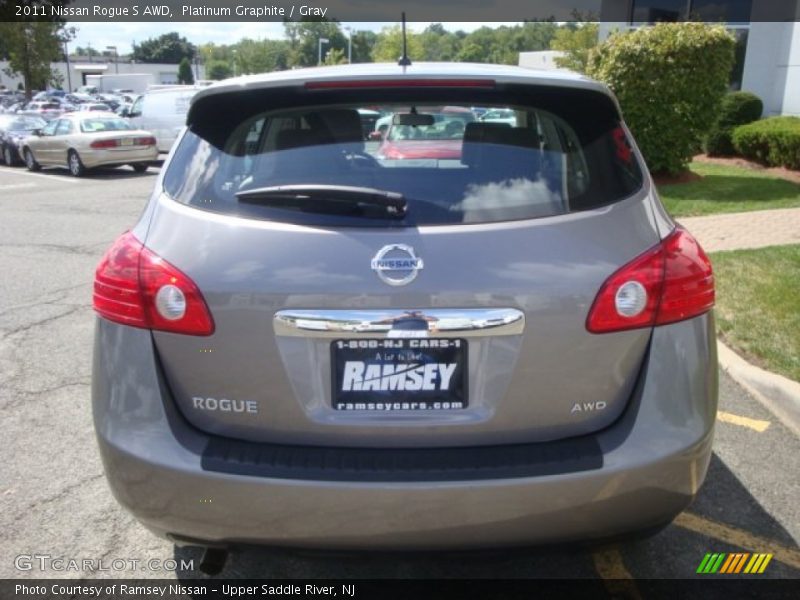 Platinum Graphite / Gray 2011 Nissan Rogue S AWD