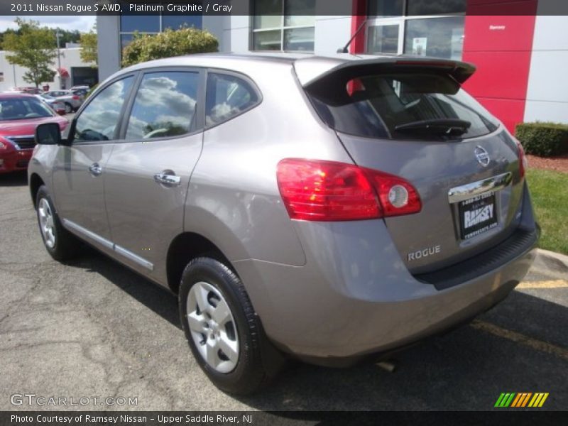 Platinum Graphite / Gray 2011 Nissan Rogue S AWD