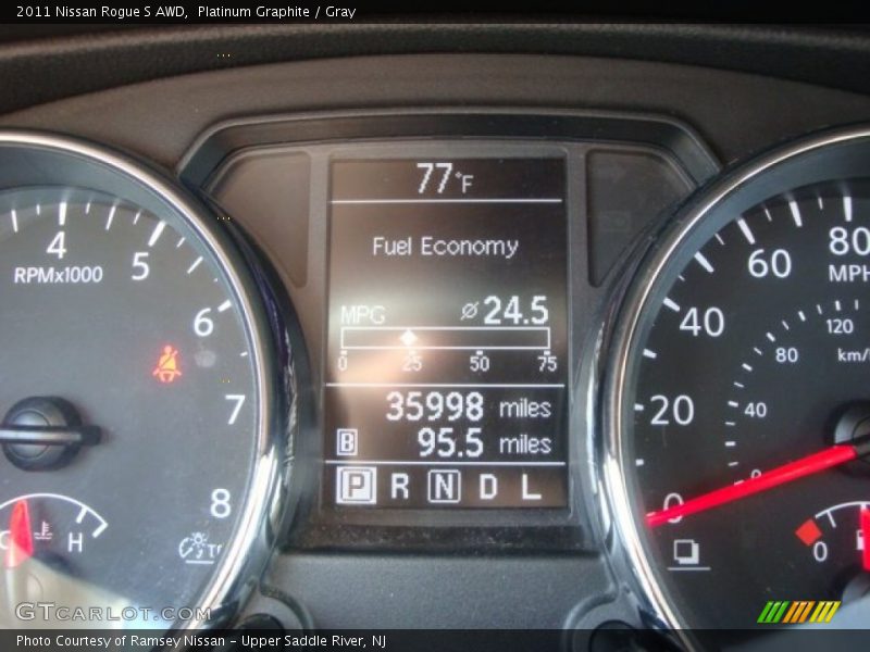 Platinum Graphite / Gray 2011 Nissan Rogue S AWD