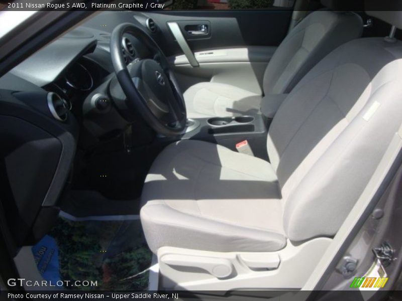 Platinum Graphite / Gray 2011 Nissan Rogue S AWD