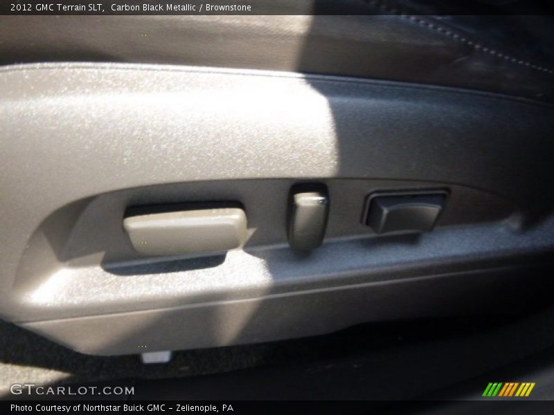Carbon Black Metallic / Brownstone 2012 GMC Terrain SLT