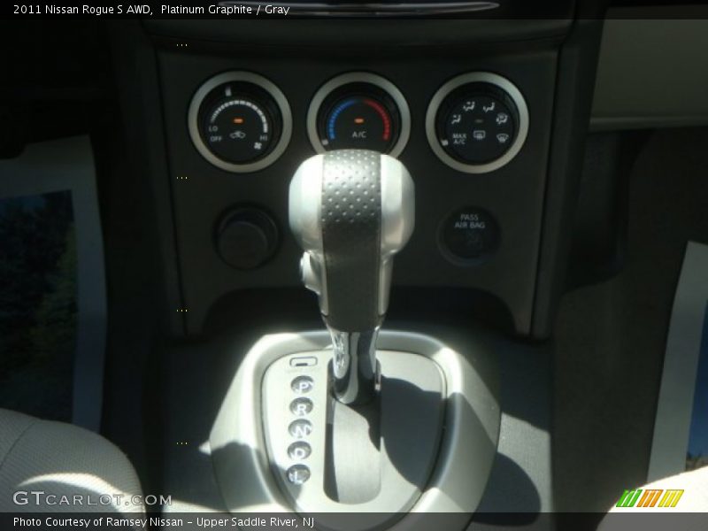 Platinum Graphite / Gray 2011 Nissan Rogue S AWD