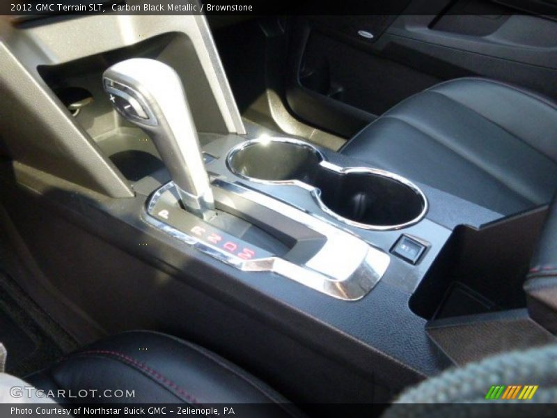 Carbon Black Metallic / Brownstone 2012 GMC Terrain SLT