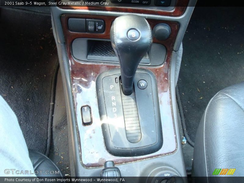 Steel Gray Metallic / Medium Gray 2001 Saab 9-5 Wagon