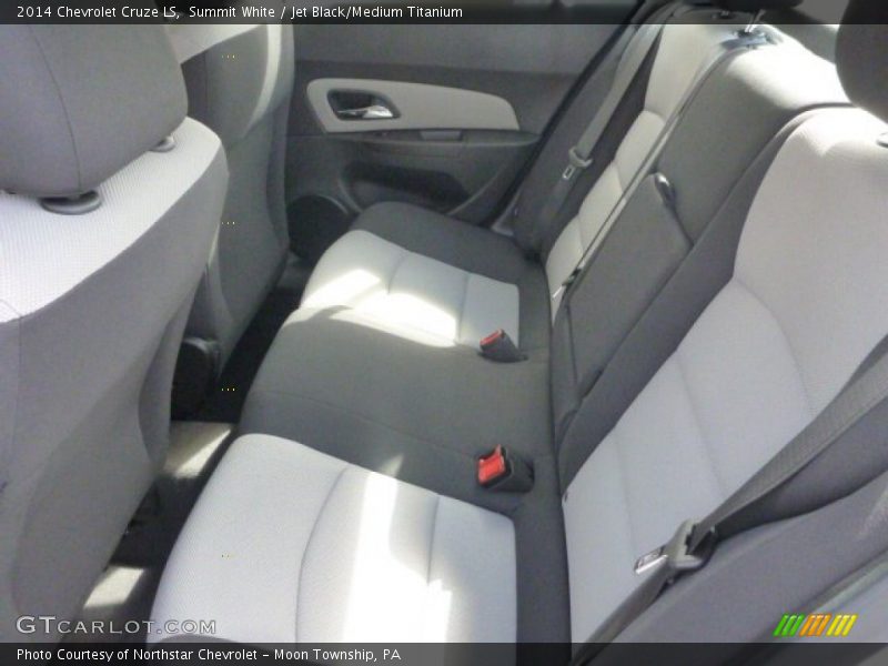 Summit White / Jet Black/Medium Titanium 2014 Chevrolet Cruze LS