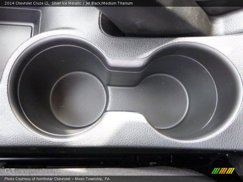 Silver Ice Metallic / Jet Black/Medium Titanium 2014 Chevrolet Cruze LS