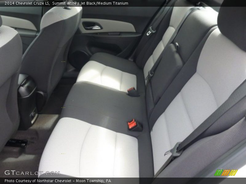 Summit White / Jet Black/Medium Titanium 2014 Chevrolet Cruze LS