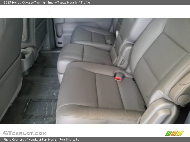 Smoky Topaz Metallic / Truffle 2015 Honda Odyssey Touring