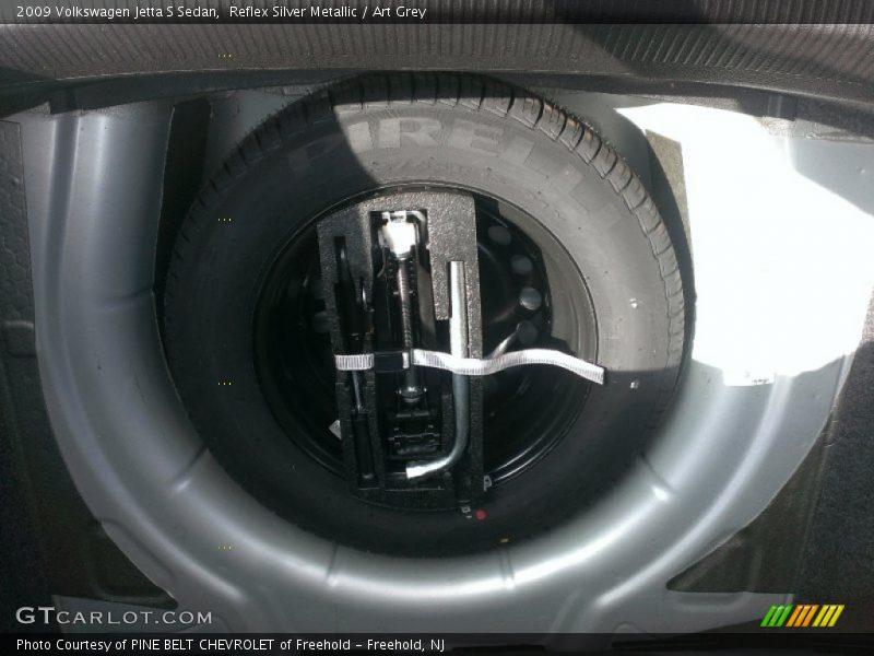 Reflex Silver Metallic / Art Grey 2009 Volkswagen Jetta S Sedan